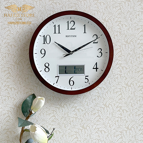 ساعت دیواری ریتم مدل CFG903NR06 - تصویر 2